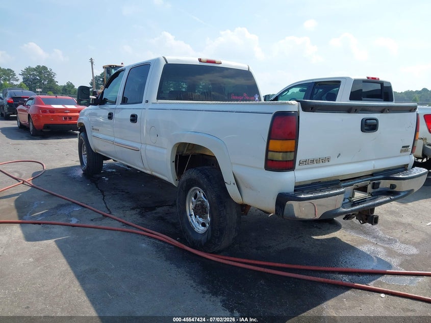 2004 GMC Sierra 2500Hd Sle VIN: 1GTHC23UX4F174262 Lot: 45547424