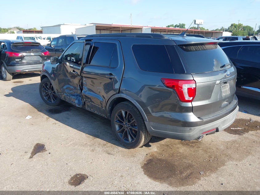 Vin: 1fm5k7d84jgc69101, lot: 46045699, ford explorer xlt 20183