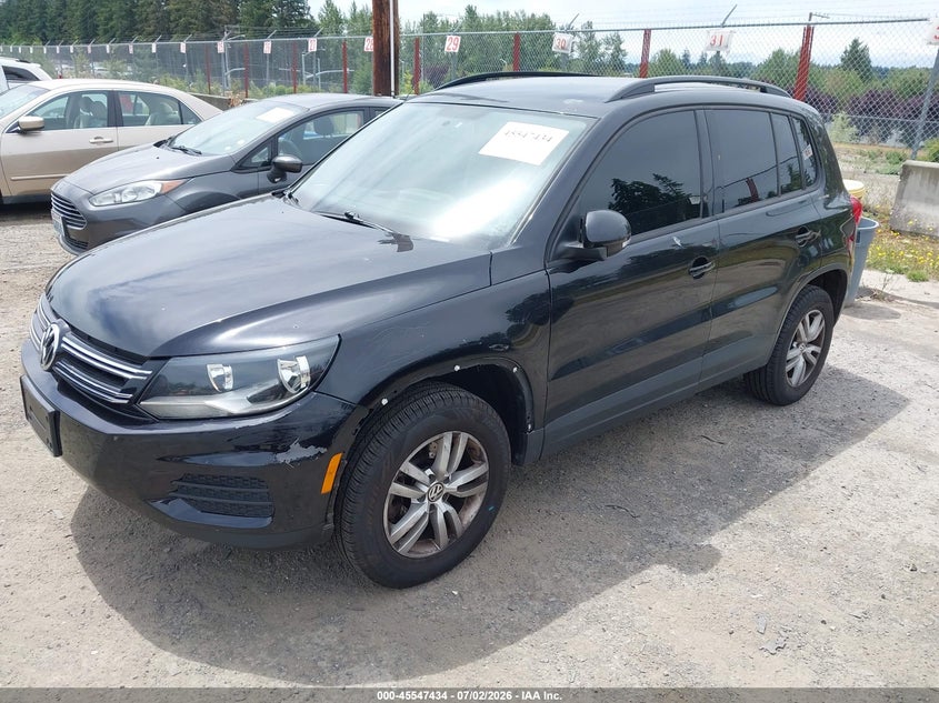 2015 Volkswagen Tiguan S WVGAV7AX4FW548787 photo 1