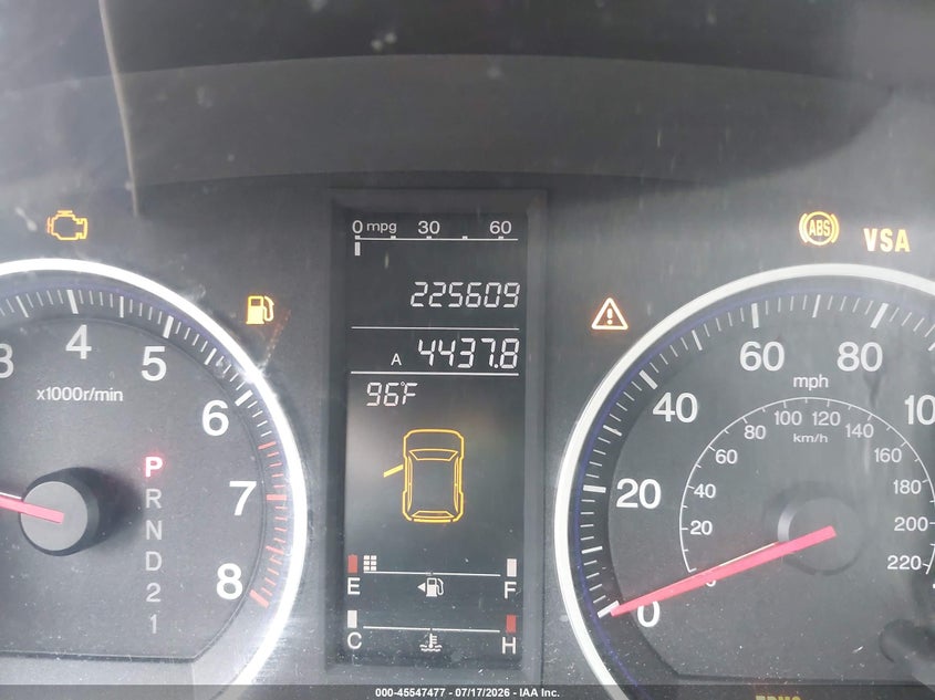 2008 HONDA CR-V auction photo 7