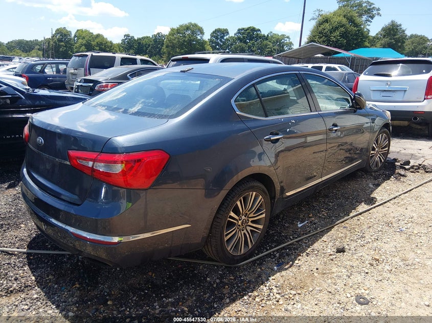 Vin: knaln4d70f5168629, lot: 46045841, kia cadenza premium 20154