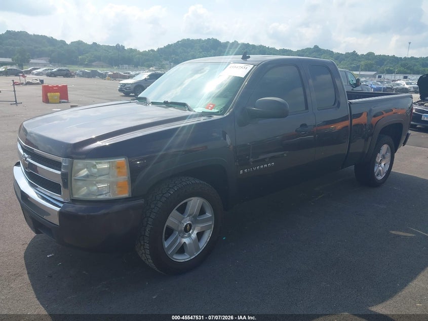 2008 Chevrolet Silverado, Звичайний знос, IAAI, VIN 1GCEK19J08Z254042 — фото 2
