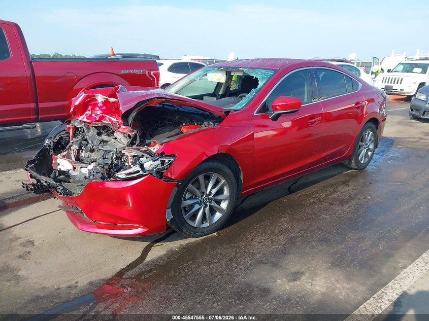 Vin: jm1gl1um2m1607445, lot: 46045866, mazda mazda6 sport 20212