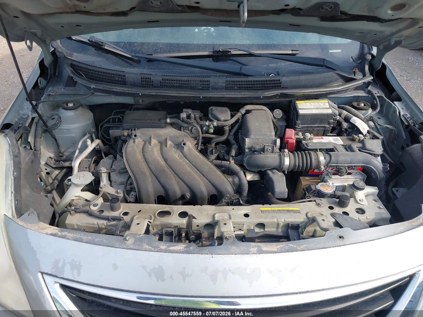 2014 Nissan Versa 1.6 Sv VIN: 3N1CN7AP2EL843276 Lot: 45547559