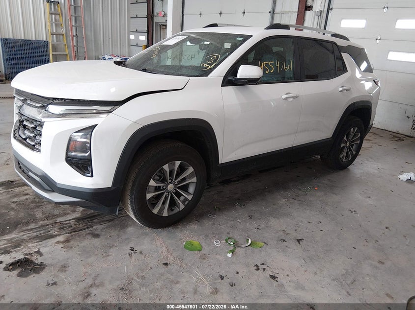 2025 Chevrolet Equinox, Front End, IAAI, VIN 3GNAXPEG4SL307733 — photo 2