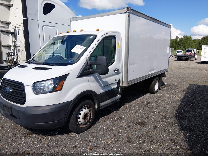 Vin: 1fdbf8zm0kka89809, lot: 46045913, ford transit-350 cab 20192