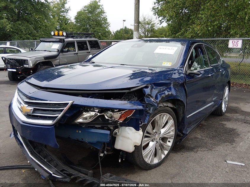 2014 Chevrolet Impala, Front End, IAAI, VIN 1G1155S33EU116179 — photo 2