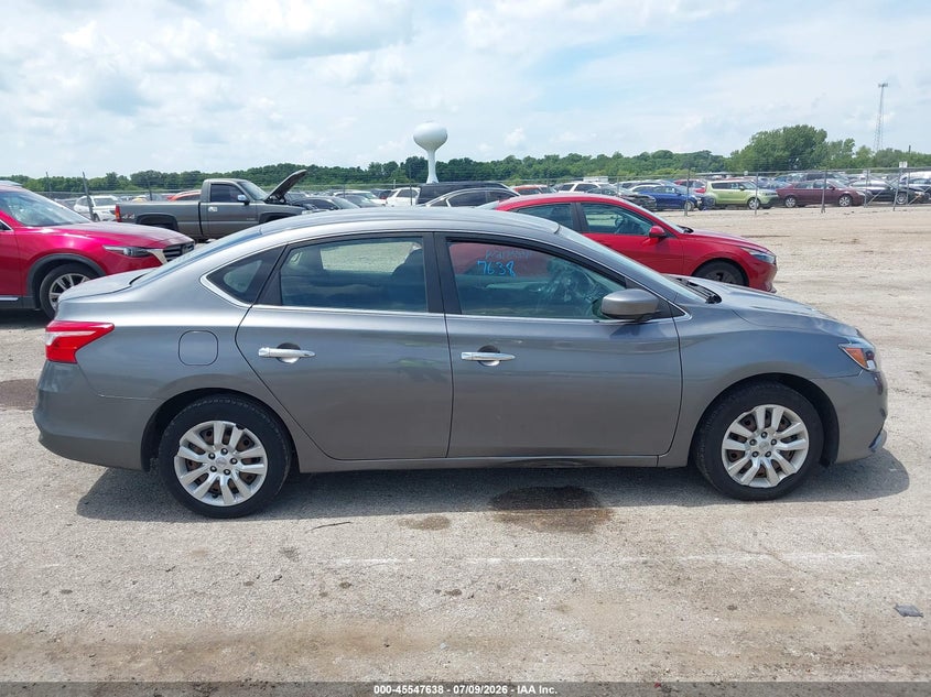 VIN 3N1AB7APXKY354039 2019 NISSAN SENTRA S