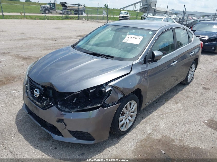 VIN 3N1AB7APXKY354039 2019 NISSAN SENTRA S