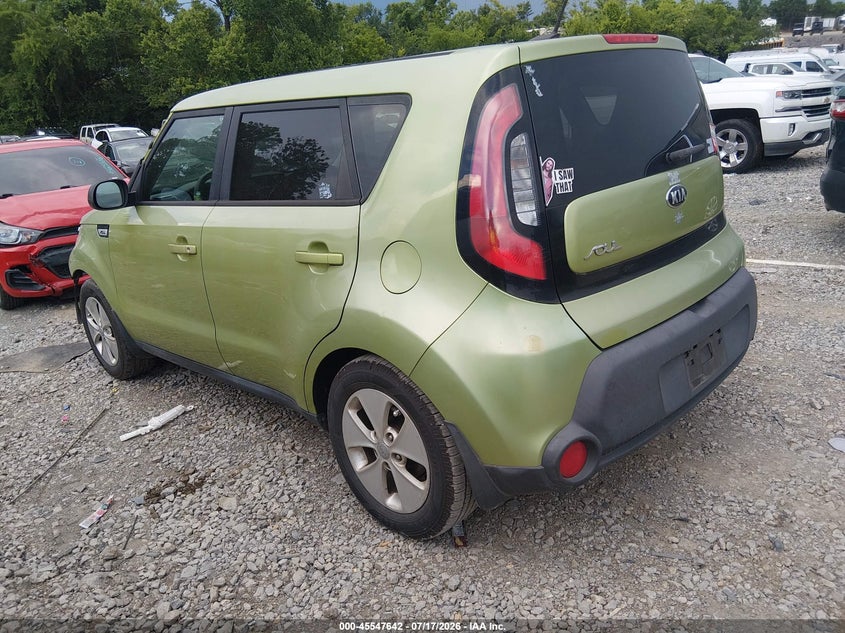 2016 KIA SOUL auction photo 3