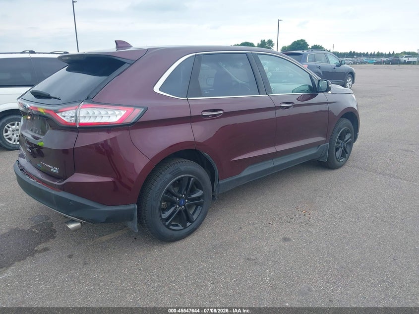 2017 FORD EDGE SPORT UTILITY VEHICLE 2.0L I-4 DI, DOHC, VVT, TURBO, 245HP