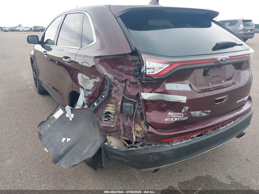 2017 FORD EDGE SPORT UTILITY VEHICLE 2.0L I-4 DI, DOHC, VVT, TURBO, 245HP