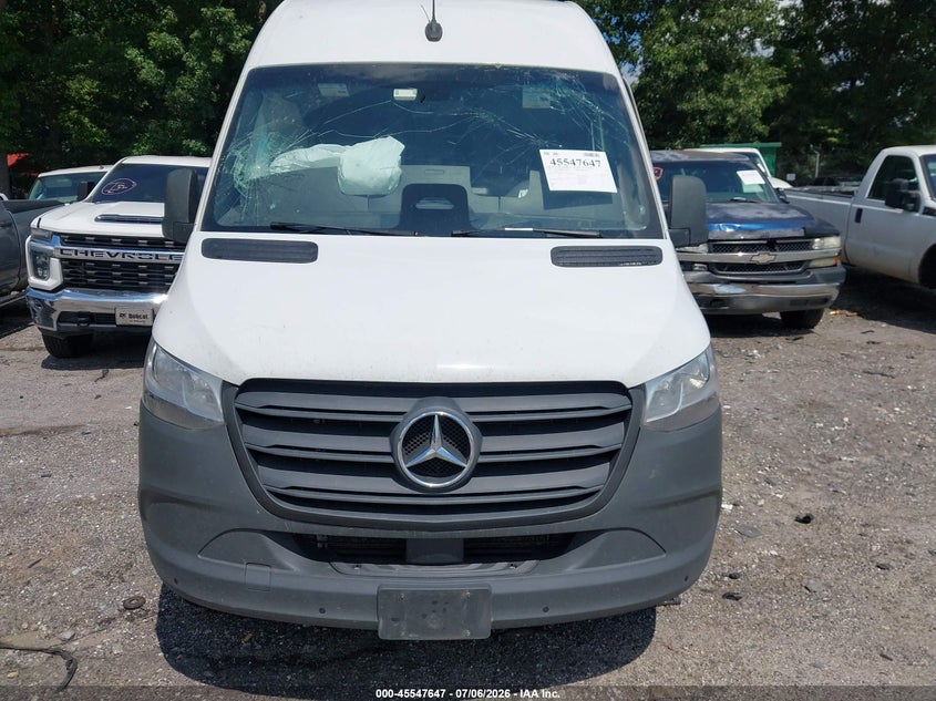 2025 Mercedes-Benz Sprinter 2500 High Roof 4-Cyl Diesel Ho VIN: W1Y4NDHY5ST195210 Lot: 45547647