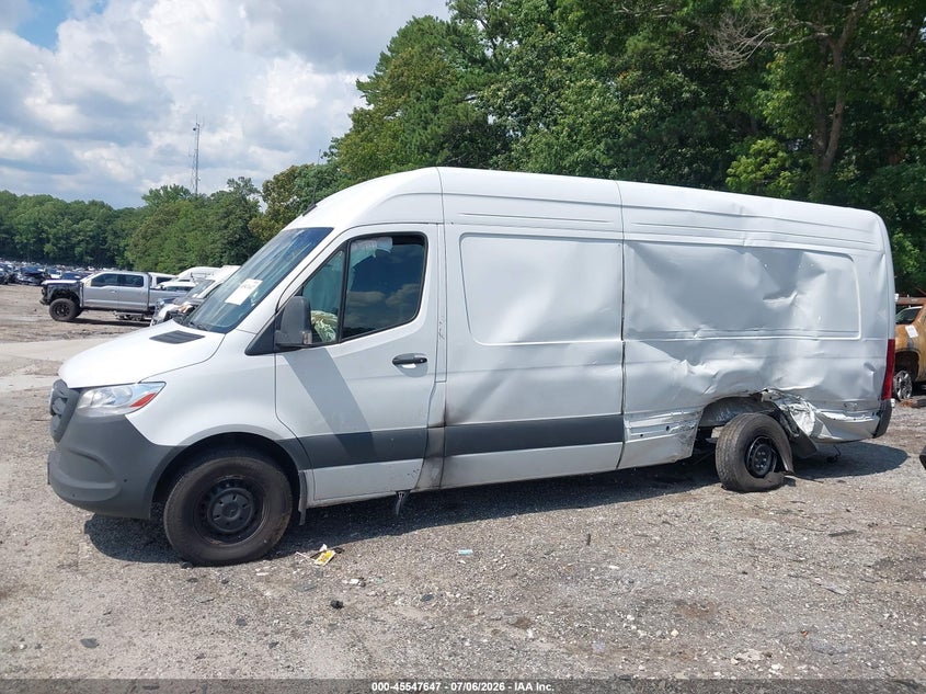 2025 Mercedes-Benz Sprinter 2500 High Roof 4-Cyl Diesel Ho VIN: W1Y4NDHY5ST195210 Lot: 45547647