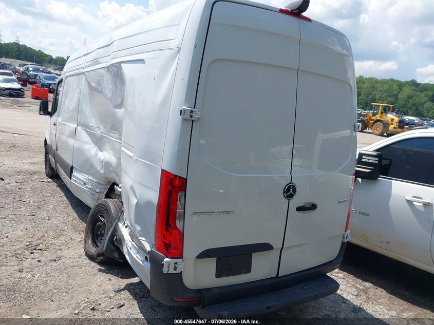 Vin: w1y4ndhy5st195210, lot: 46045958, mercedes-benz sprinter 2500 high roof 4-cyl diesel ho 20253