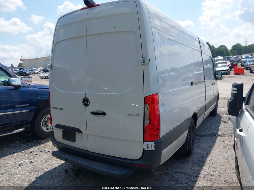 Vin: w1y4ndhy5st195210, lot: 46045958, mercedes-benz sprinter 2500 high roof 4-cyl diesel ho 20254