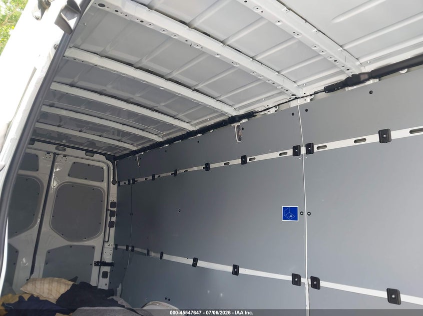 2025 Mercedes-Benz Sprinter 2500 High Roof 4-Cyl Diesel Ho VIN: W1Y4NDHY5ST195210 Lot: 45547647