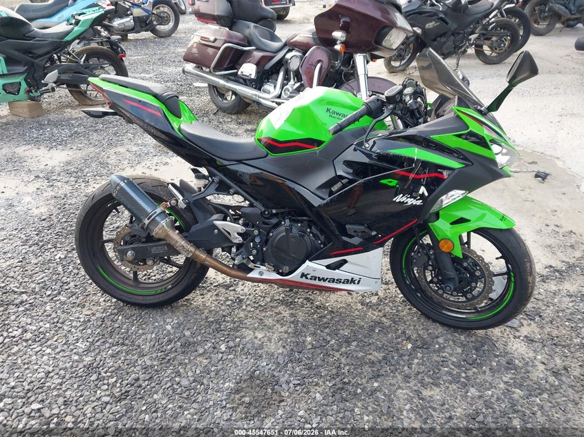 2022 Kawasaki Ex400 VIN: JKAEXKG11NDAG4620 Lot: 45547651