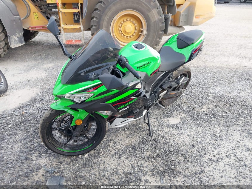 2022 KAWASAKI EX400 auction photo 2