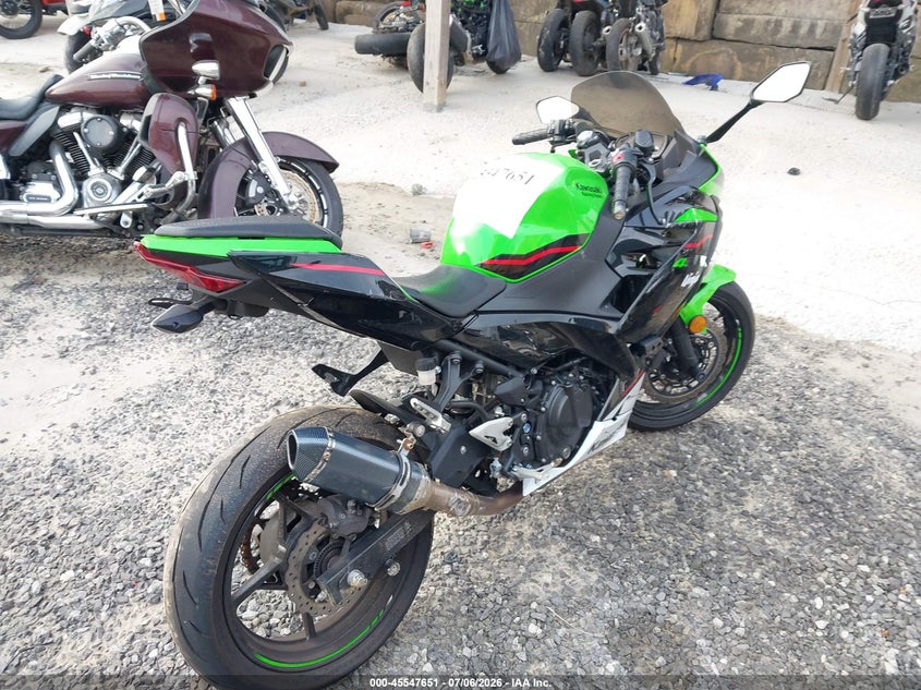 2022 KAWASAKI EX400 auction photo 4