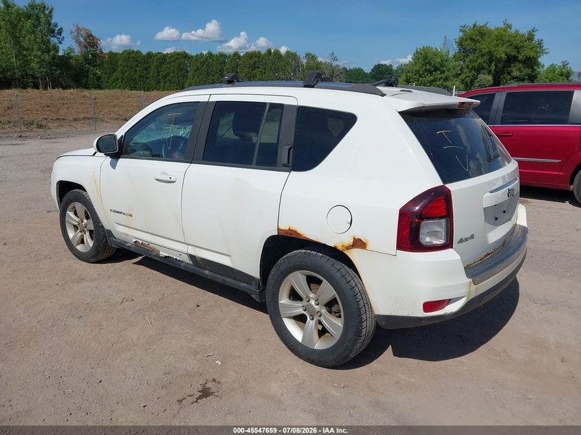 Vin: 1c4njdeb4fd304163, lot: 46045970, jeep compass high altitude edition 20153