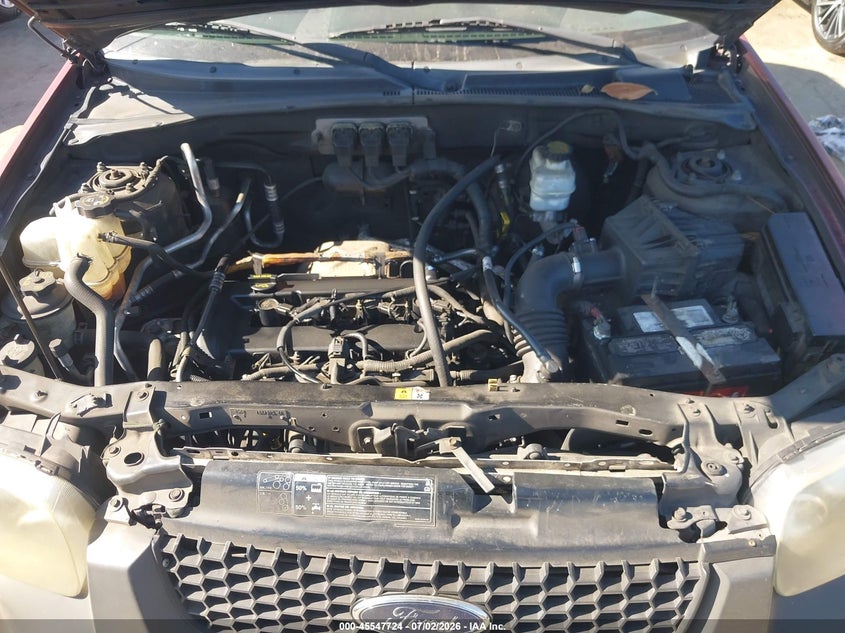 2005 FORD ESCAPE SPORT UTILITY VEHICLE 2.3L I-4 DOHC, 153HP