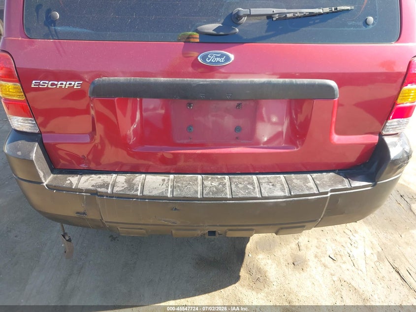 2005 FORD ESCAPE SPORT UTILITY VEHICLE 2.3L I-4 DOHC, 153HP