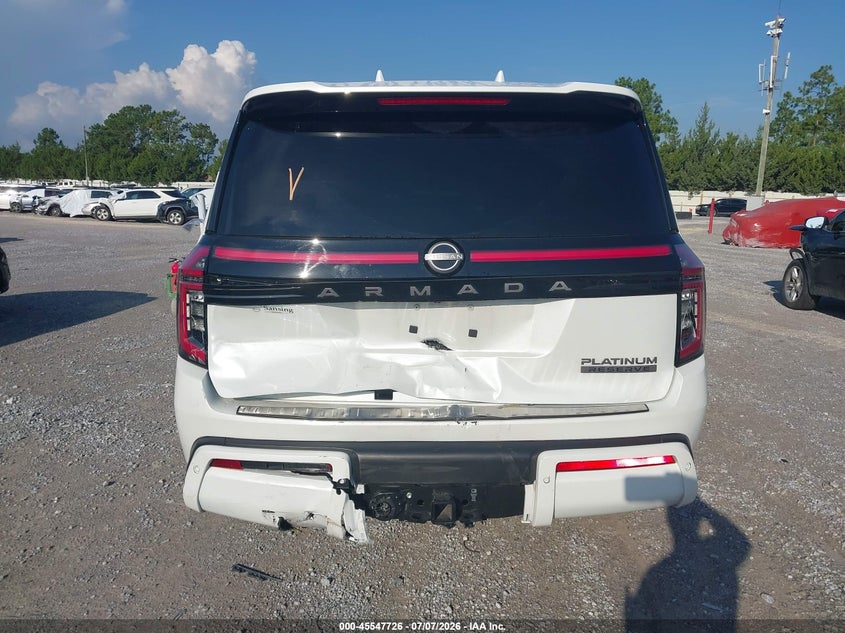 2025 Nissan Armada Platinum Reserve 4Wd VIN: JN8AY3CC3S9200717 Lot: 45547726
