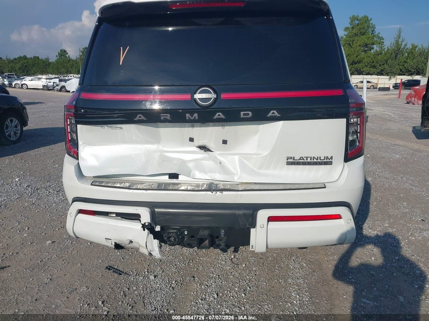 2025 Nissan Armada Platinum Reserve 4Wd VIN: JN8AY3CC3S9200717 Lot: 45547726
