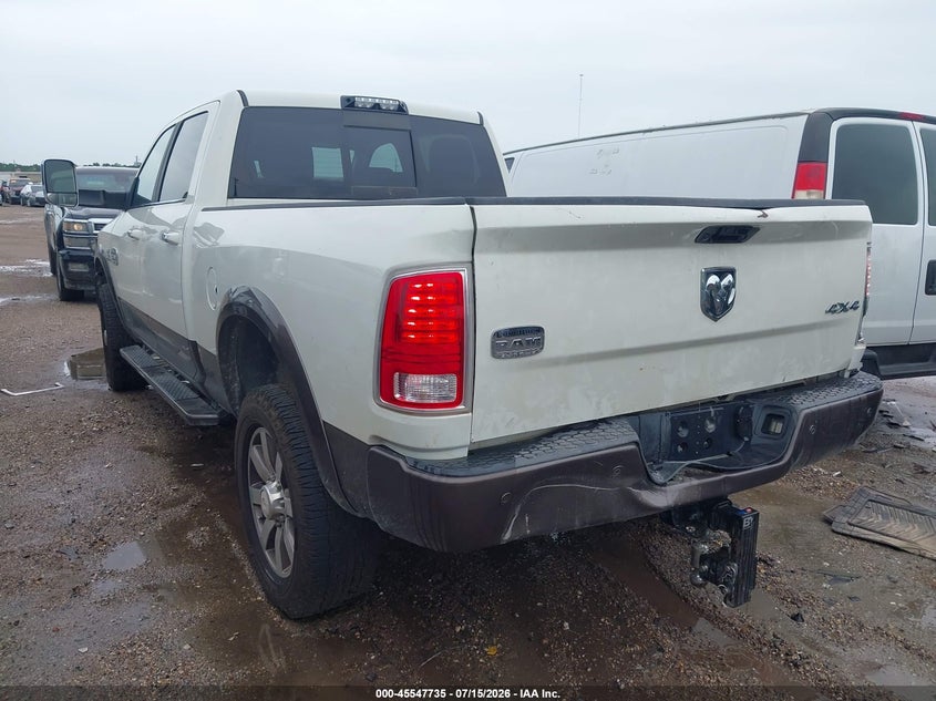 Vin: 3c6ur5gl8jg381332, lot: 46046046, ram 2500 longhorn  4x4 6'4 box 20183