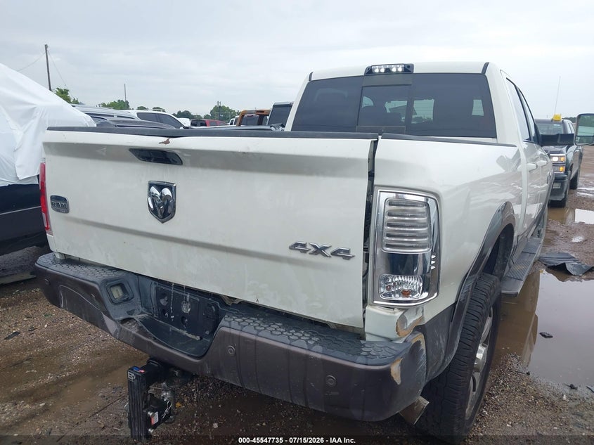 Vin: 3c6ur5gl8jg381332, lot: 46046046, ram 2500 longhorn  4x4 6'4 box 20184