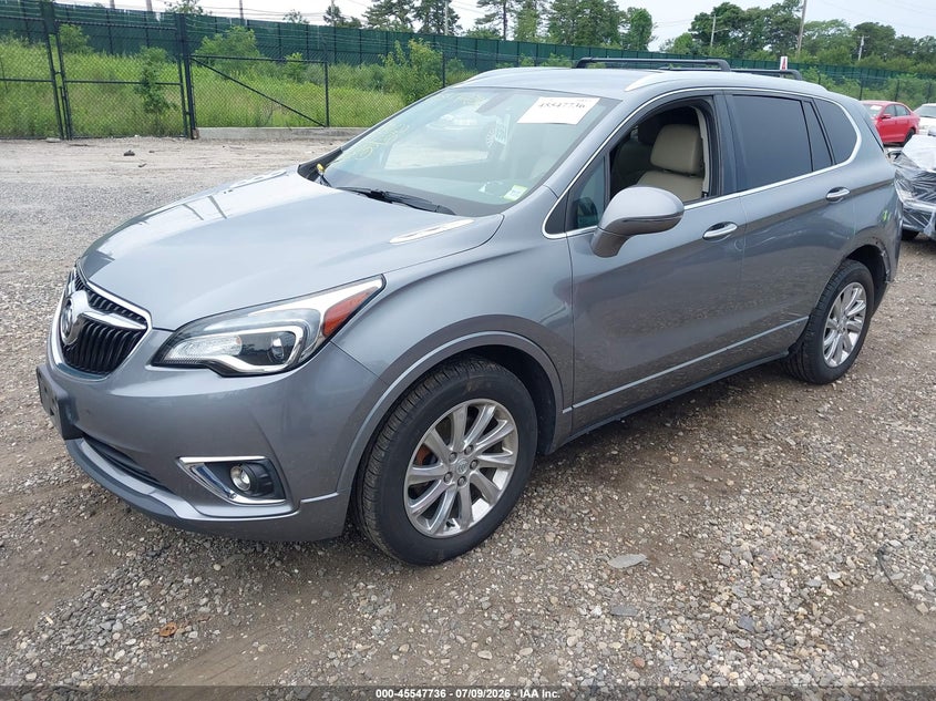Vin: lrbfx2sa7ld109624, lot: 46046047, buick envision awd essence 20202