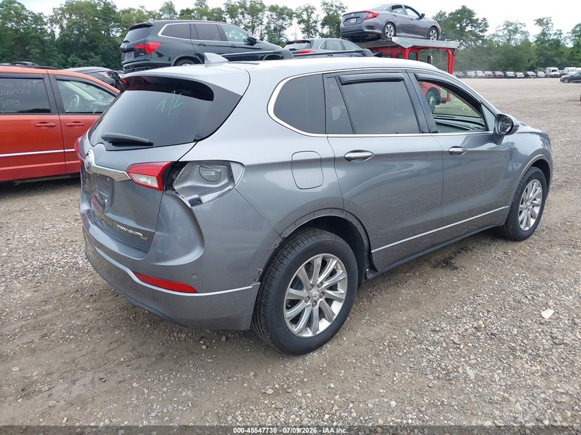 Vin: lrbfx2sa7ld109624, lot: 46046047, buick envision awd essence 20204