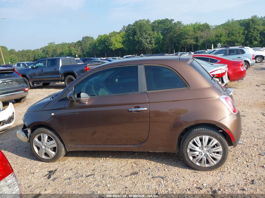 2013 Fiat 500 Pop VIN: 3C3CFFAR8DT553911 Lot: 45547746
