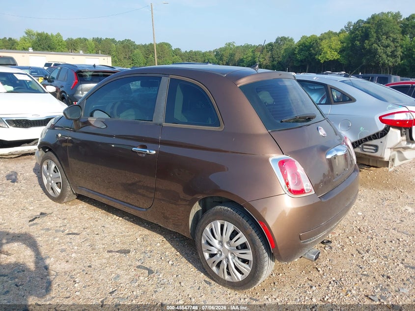 2013 Fiat 500 Pop VIN: 3C3CFFAR8DT553911 Lot: 45547746