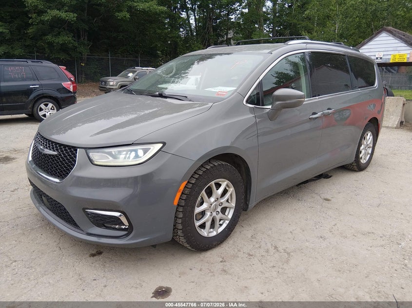 Vin: 2c4rc1bg5mr547646, lot: 46046077, chrysler pacifica touring l 20212
