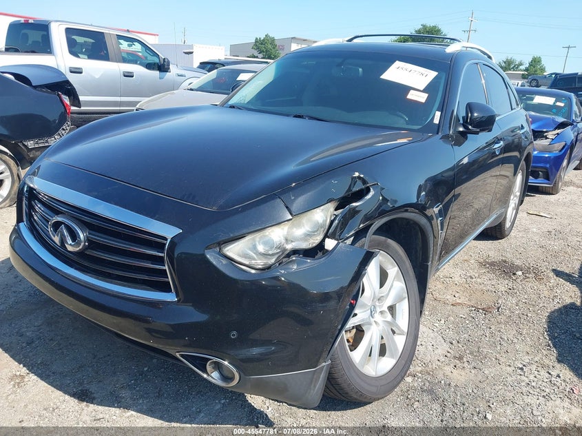 Vin: jn8cs1mw4dm175124, lot: 46046092, infiniti fx37 20132