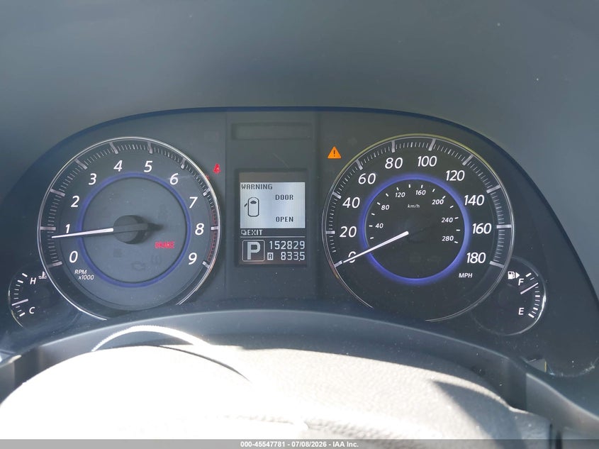 2013 Infiniti Fx37 VIN: JN8CS1MW4DM175124 Lot: 45547781