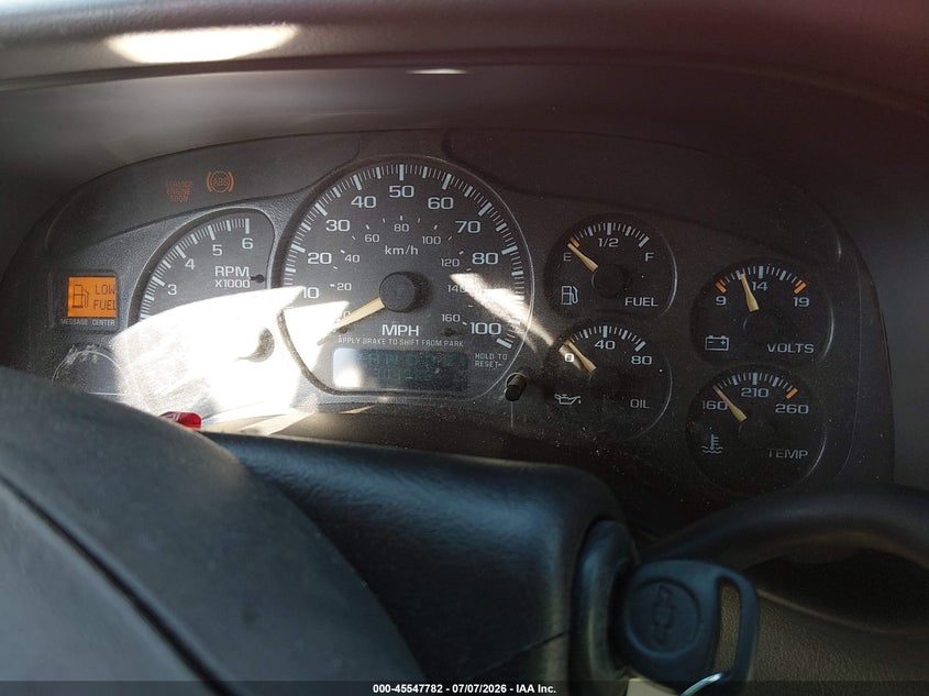 2002 Chevrolet Avalanche 1500 VIN: 3GNEC13T92G208649 Lot: 45547782