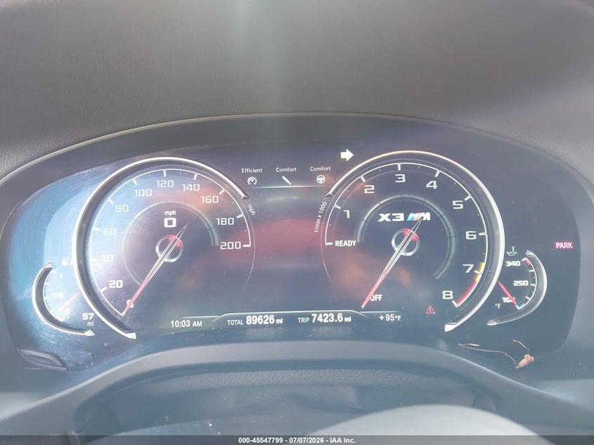 2020 BMW X3 M auction photo 7