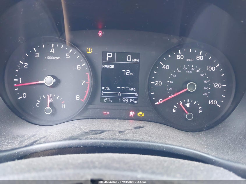 2020 Kia Rio S VIN: 3KPA24AD3LE293296 Lot: 45547843