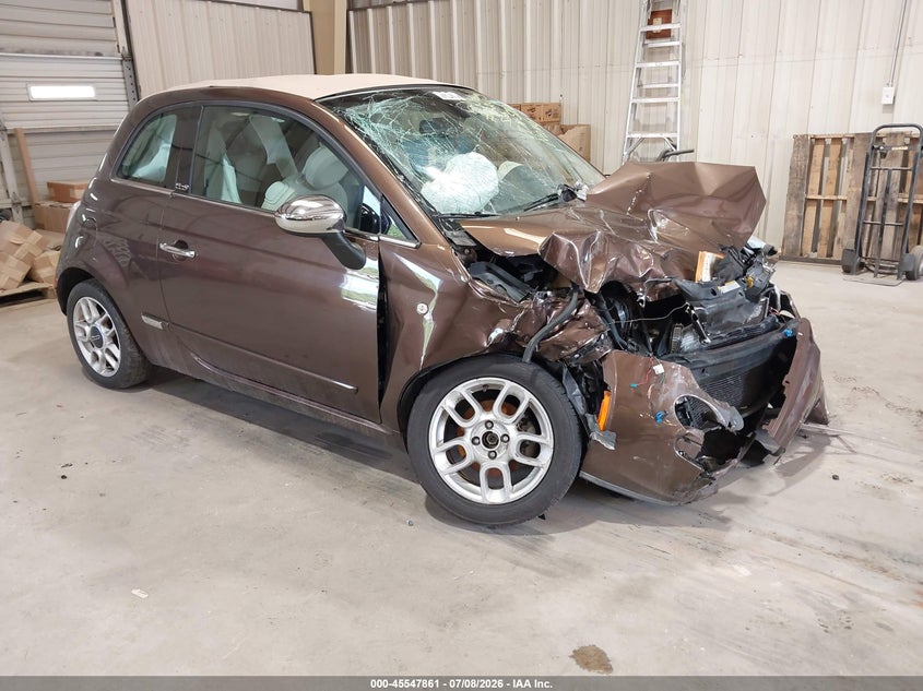 2012 FIAT 500C auction photo 1