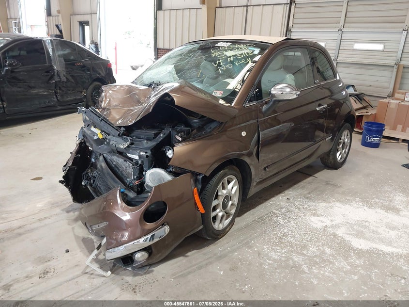 2012 FIAT 500C auction photo 2