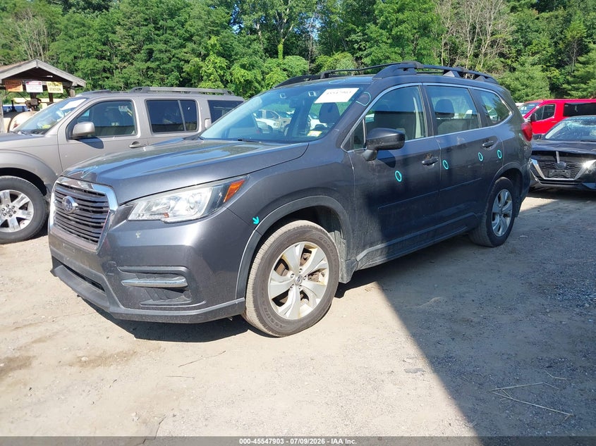 Vin: 4s4wmaad9k3410590, lot: 46046214, subaru ascent 20192