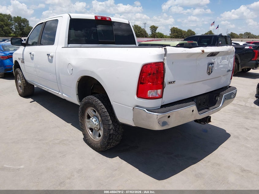 Vin: 3c6tr5dt5eg130547, lot: 46046223, ram 2500 slt 20143