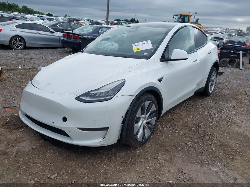 2020 TESLA MODEL Y auction photo 2