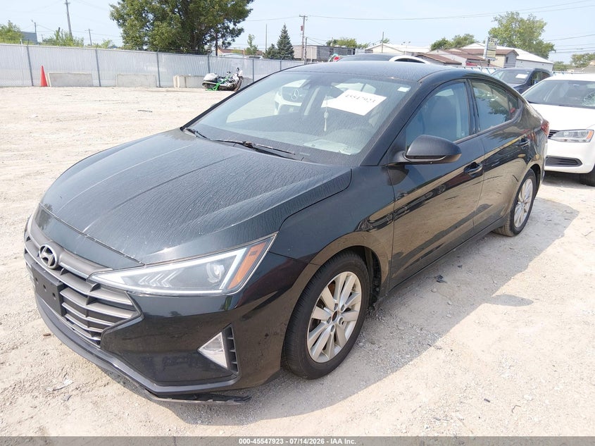 2019 Hyundai Elantra Sel 5NPD84LF0KH483741 photo 1