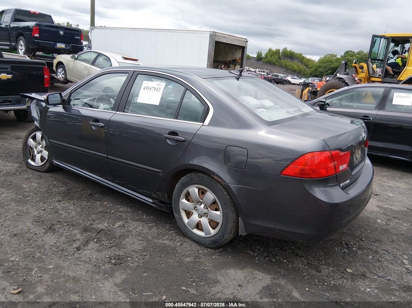 Vin: knagg4a87a5397553, lot: 46046253, kia optima lx 20103