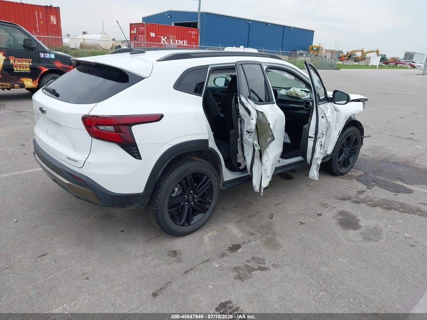 2025 CHEVROLET TRAX auction photo 4