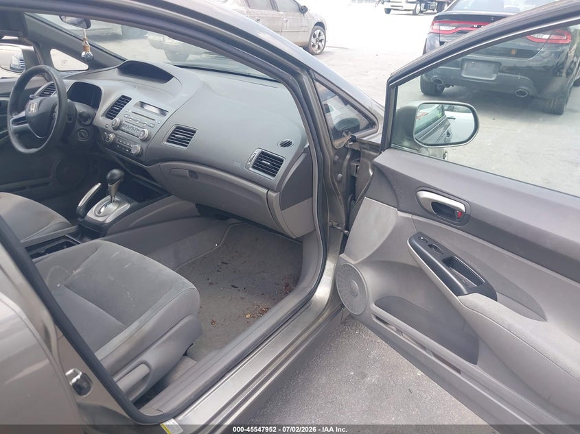 2007 HONDA CIVIC SEDAN 1.8L I-4 VVT, 140HP